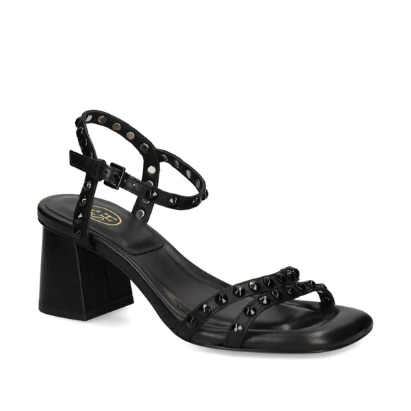 ASH Studded Leather Strappy Heels Made in Italy EU 37